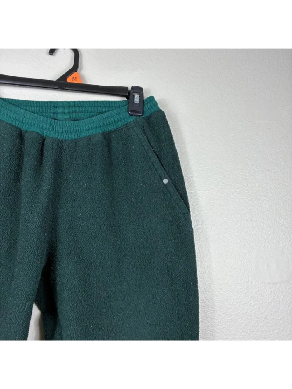 VTG 1993 Patagonia Synchilla Fleece Pants Green PCR Recycled USA Unisex Small